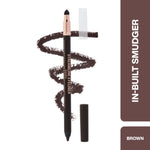Thumbnail for Makeup Revolution Streamline Waterline Eyeliner Pencil-Ultra Creamy Smudge Proof Smokey Looks - Brown