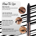 Thumbnail for Makeup Revolution Streamline Waterline Eyeliner Pencil-Ultra Creamy Smudge Proof Smokey Looks - Brown - Distacart