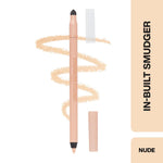 Thumbnail for Makeup Revolution Streamline Waterline Eyeliner Pencil-Ultra Creamy Smudge Proof Smokey Looks - Nude