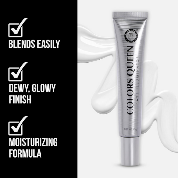 Colors Queen Base Illuminator Highlighter - Silver Pink - Distacart