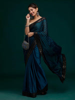Thumbnail for Anouk Striped Beads and Stones Saree - Distacart