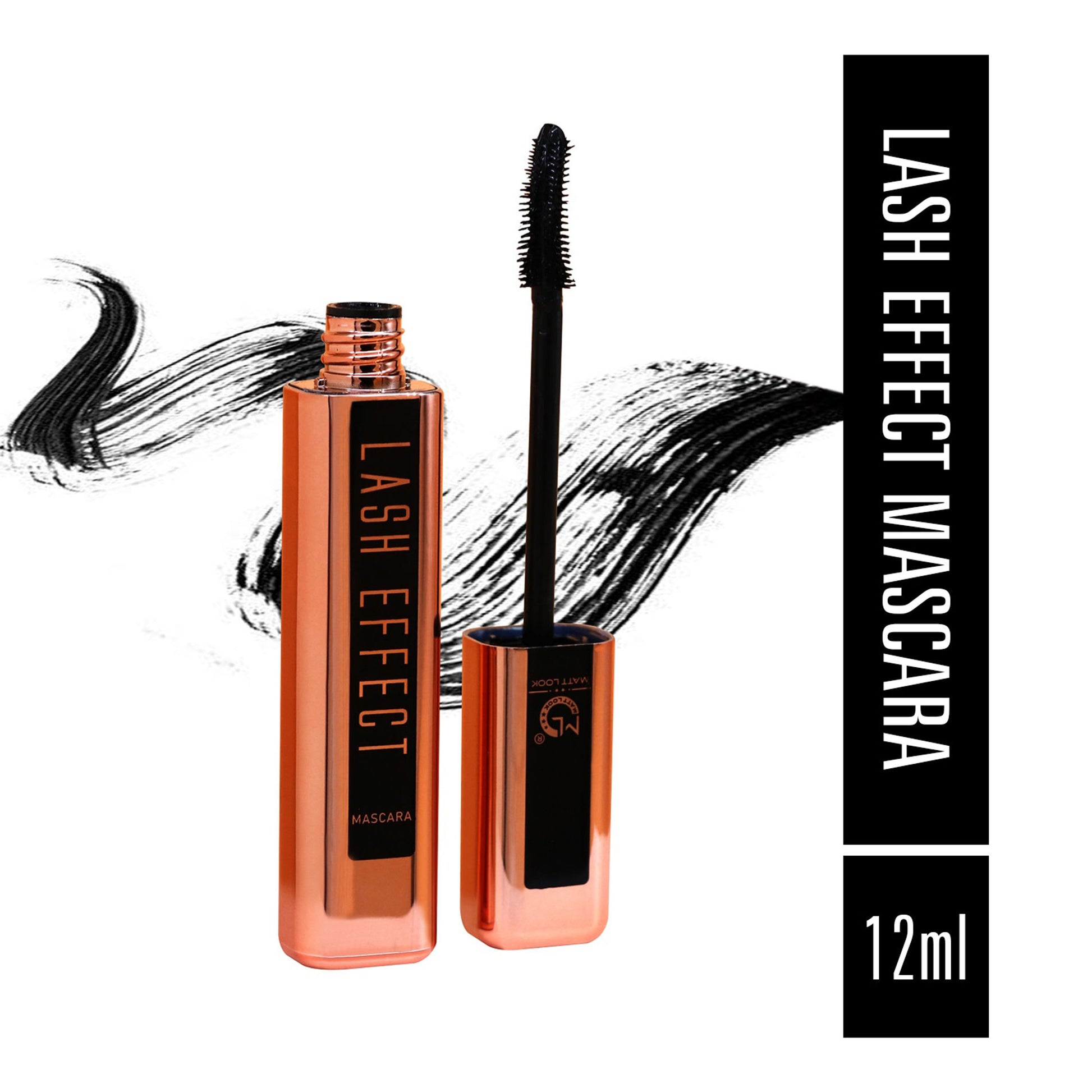 Matt Look Lash Effect Mascara - Black - Distacart