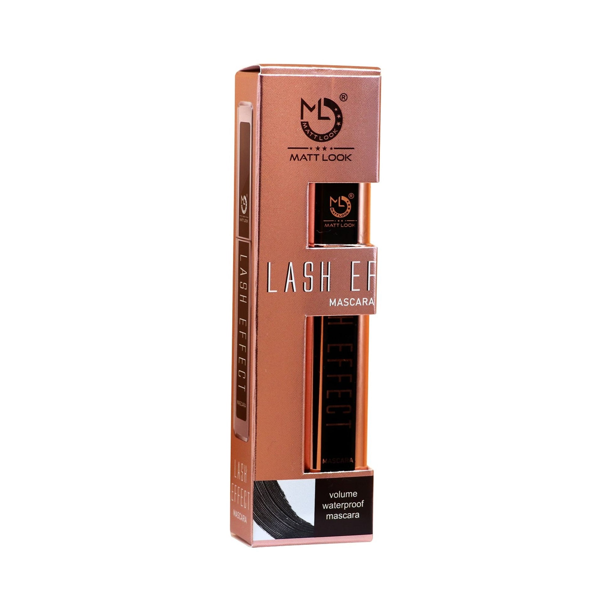Matt Look Lash Effect Mascara - Black - Distacart