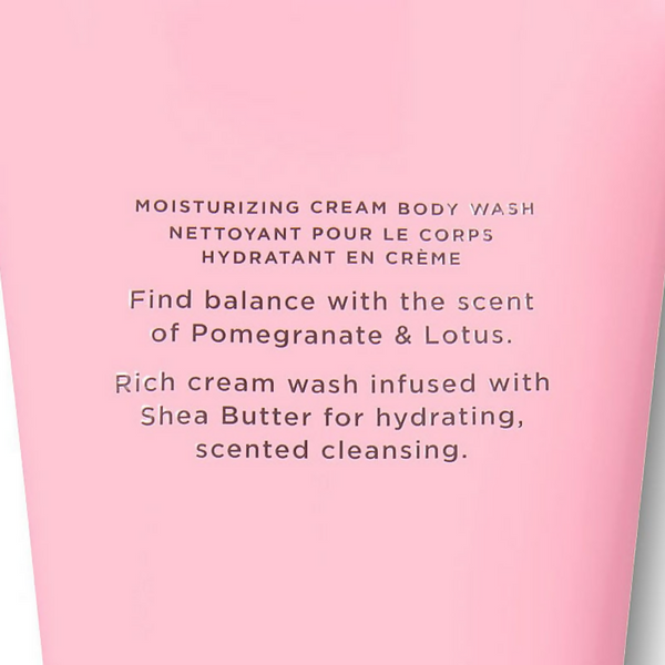Victoria's Secret Pomegranate & Lotus Natural Beauty Body Wash - Distacart