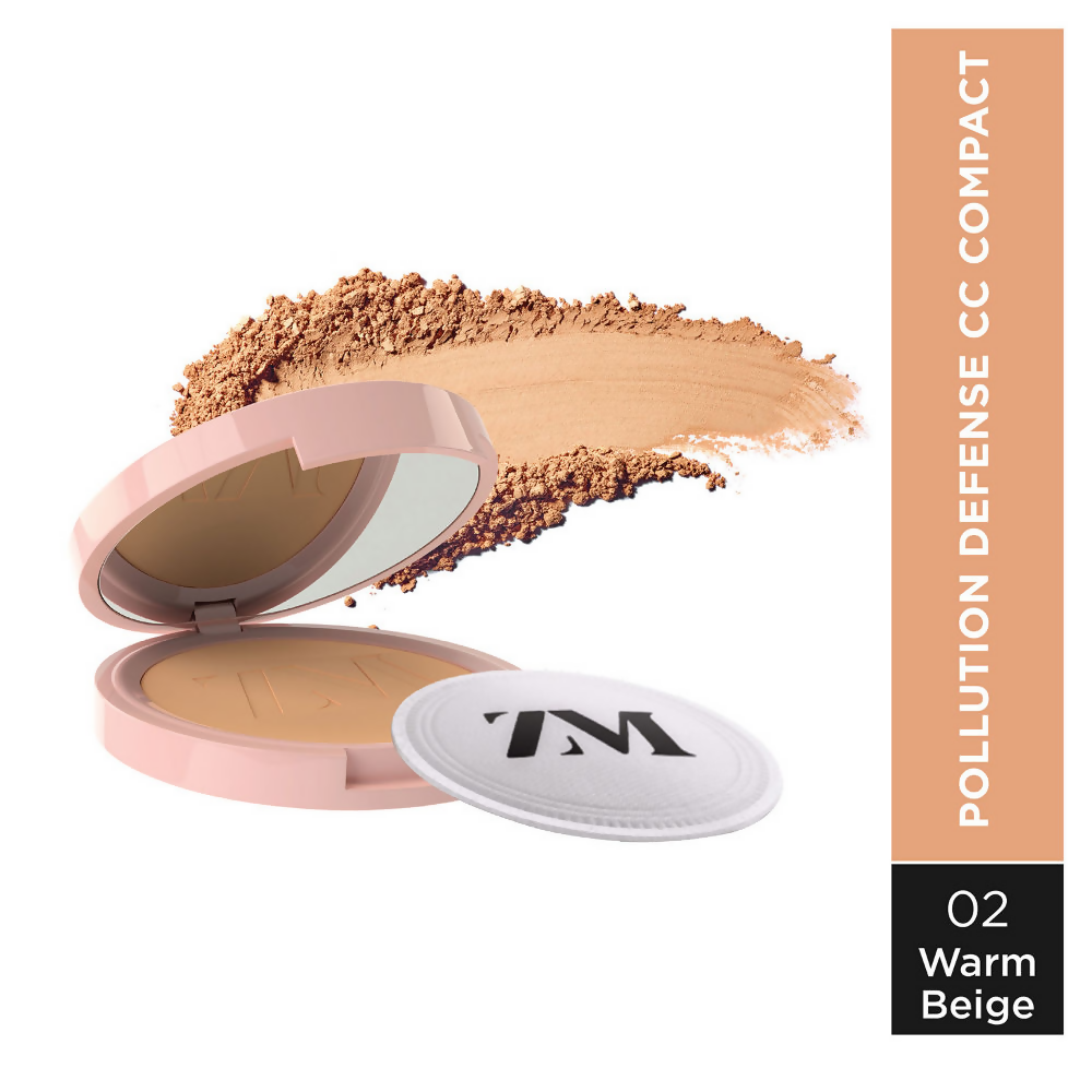 Zayn & Myza Pollution Defense CC with SPF 30 Compact Warm Beige - Distacart