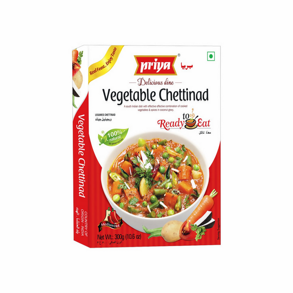 Priya Ready To Eat Vegetable Chettinad