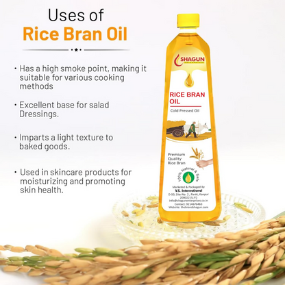 Shagun Rice Bran Oil - Dista