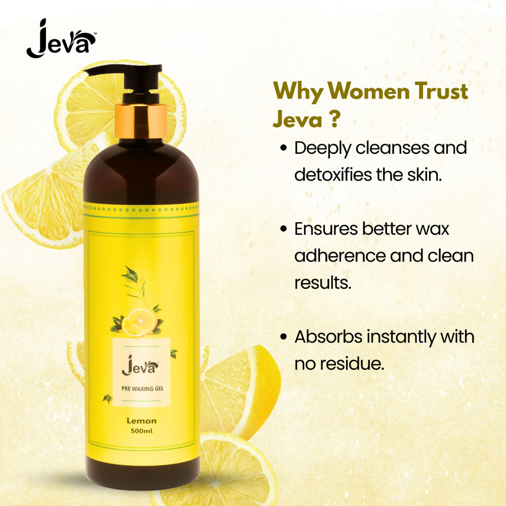 Jeva Pre Wax Lemon Gel - Dista