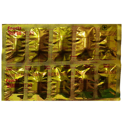 Fourts Herbo Vit 33 Tablets - Distacart