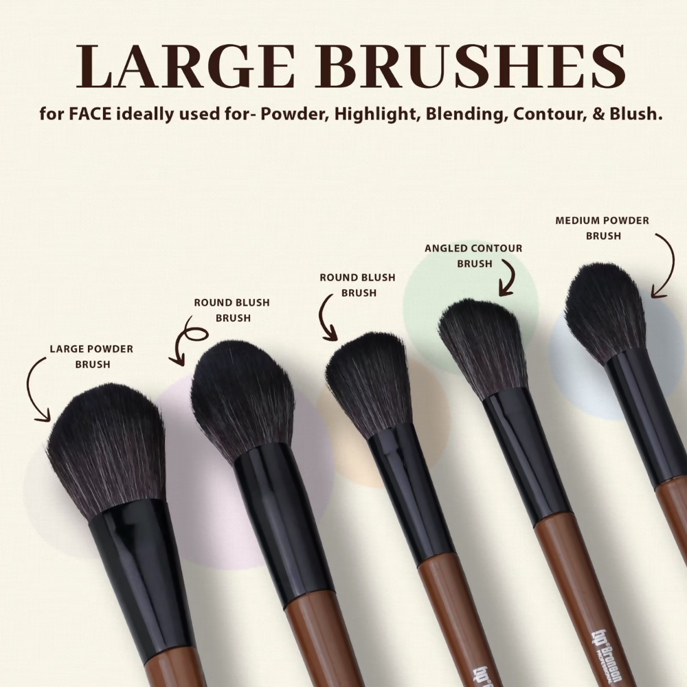 Bronson Professional Premium Makeup Brush Set For Face & Eye - Dista