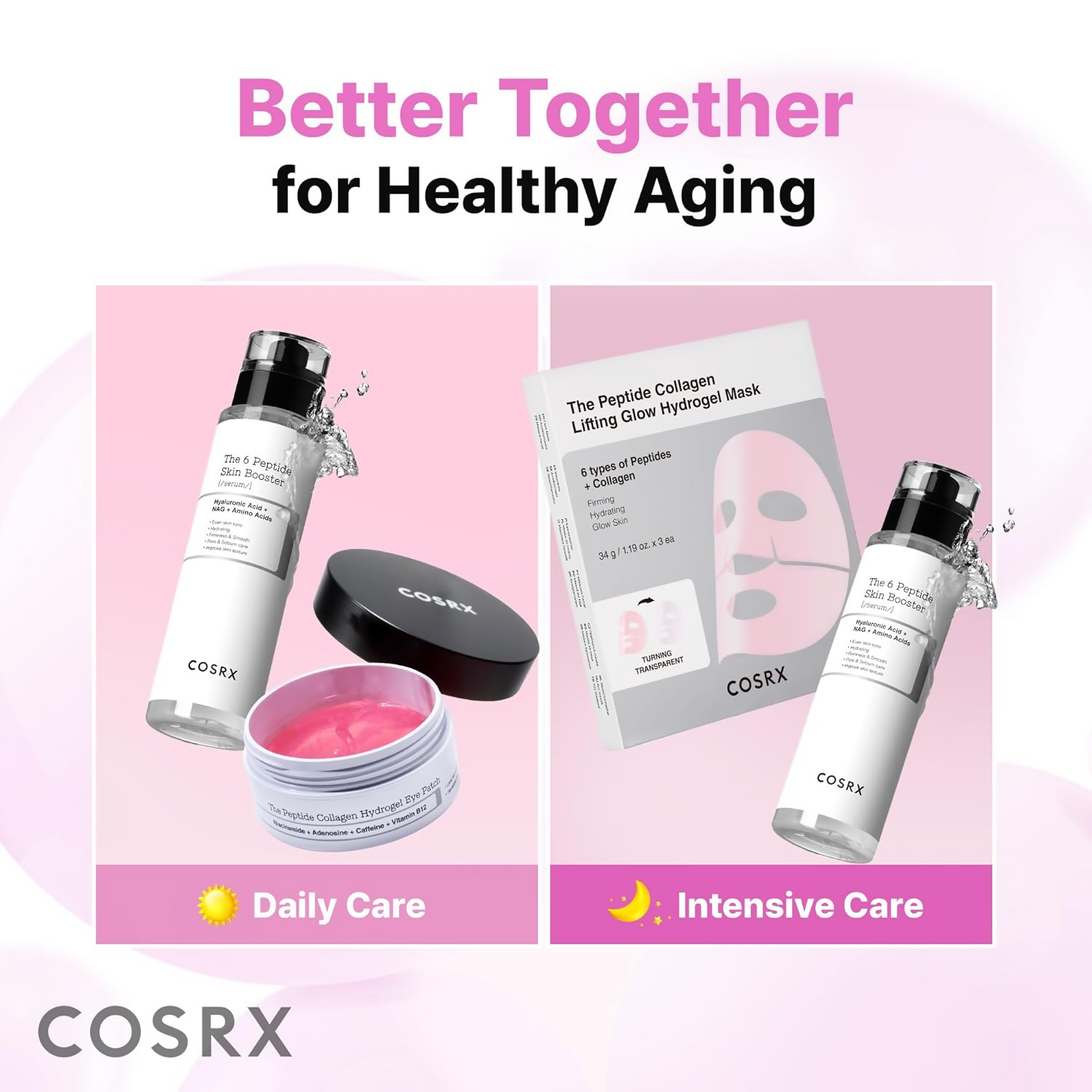 Cosrx 6X Peptide Collagen Booster Toner Serum - Dista
