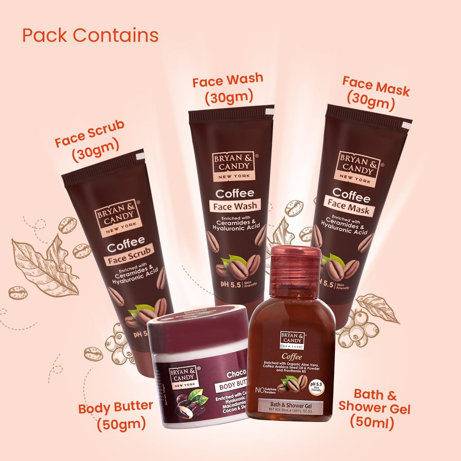 Bryan & Candy Coffee Bath Kit - Distacart