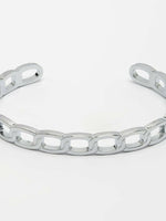 Thumbnail for NVR Men's Silver Plated Cuff Bracelet - Distacart