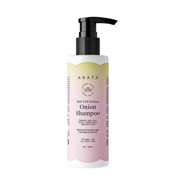 Arata Hair Fall Defense Onion Shampoo - Distacart
