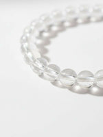 Thumbnail for NVR White Crystal Beaded Bracelet for Men & Women - Distacart