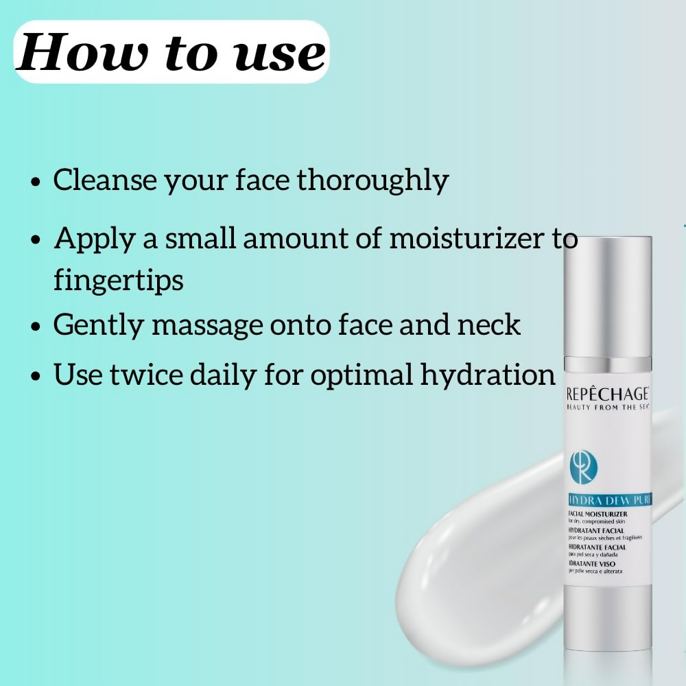 Repechage Hydra Dew Pure Facial Moisturizer - Distacart