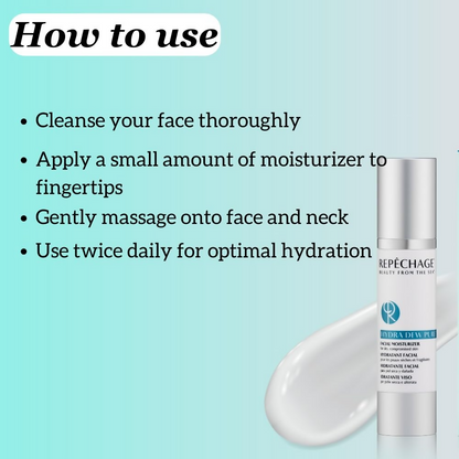 Repechage Hydra Dew Pure Facial Moisturizer - Distacart