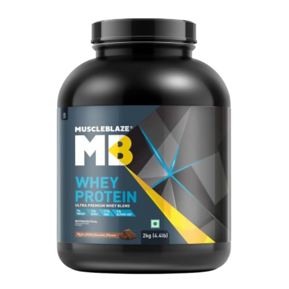 MuscleBlaze Whey Protein Richmilk Chocolate