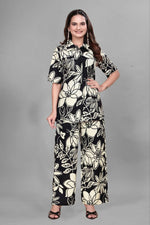 Thumbnail for Preksha Creation Cotton Floral Print Kurta Set Co-Ord Set