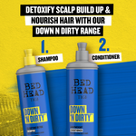 Thumbnail for TIGI Bed Head Down N' Dirty Lightweight Hair Conditioner For Detox & Repair - Distacart