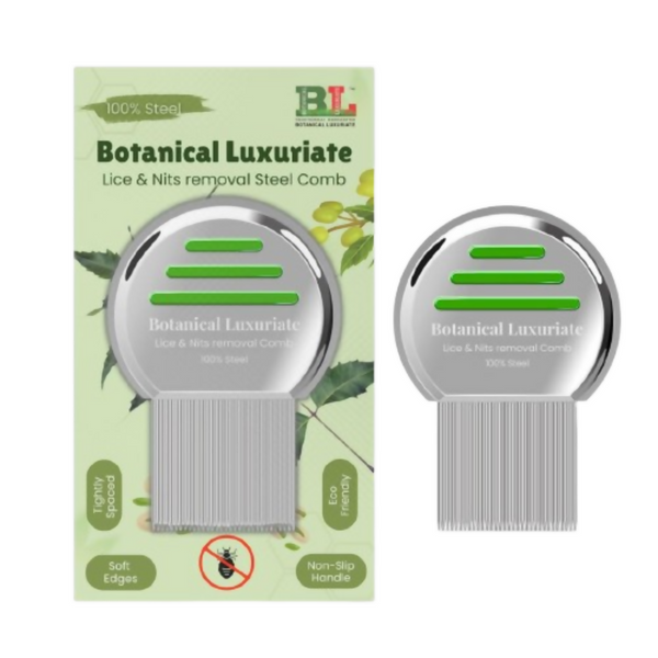 Botanical Luxuriate Lice and Nit's Removal Comb - Multicolour - Dista