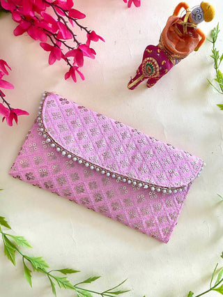 Joban Fashion Bridal Purse - Baby Pink