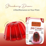 Thumbnail for BAKERS Jelly Crystals (Gelatin Dessert) - Strawberry - Dista