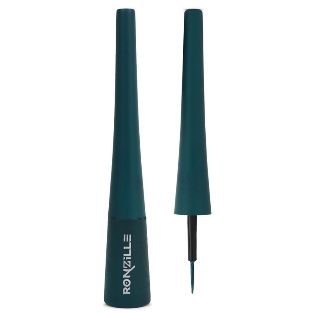 Ronzille Smudgeproof And Waterproof Liquid Matte Eyeliner - Green - Dista