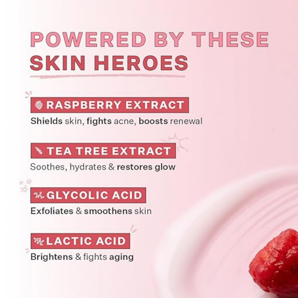 Bayla Skin Raspberry Glow Face Mask - Dista