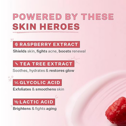 Bayla Skin Raspberry Glow Face Mask - Dista