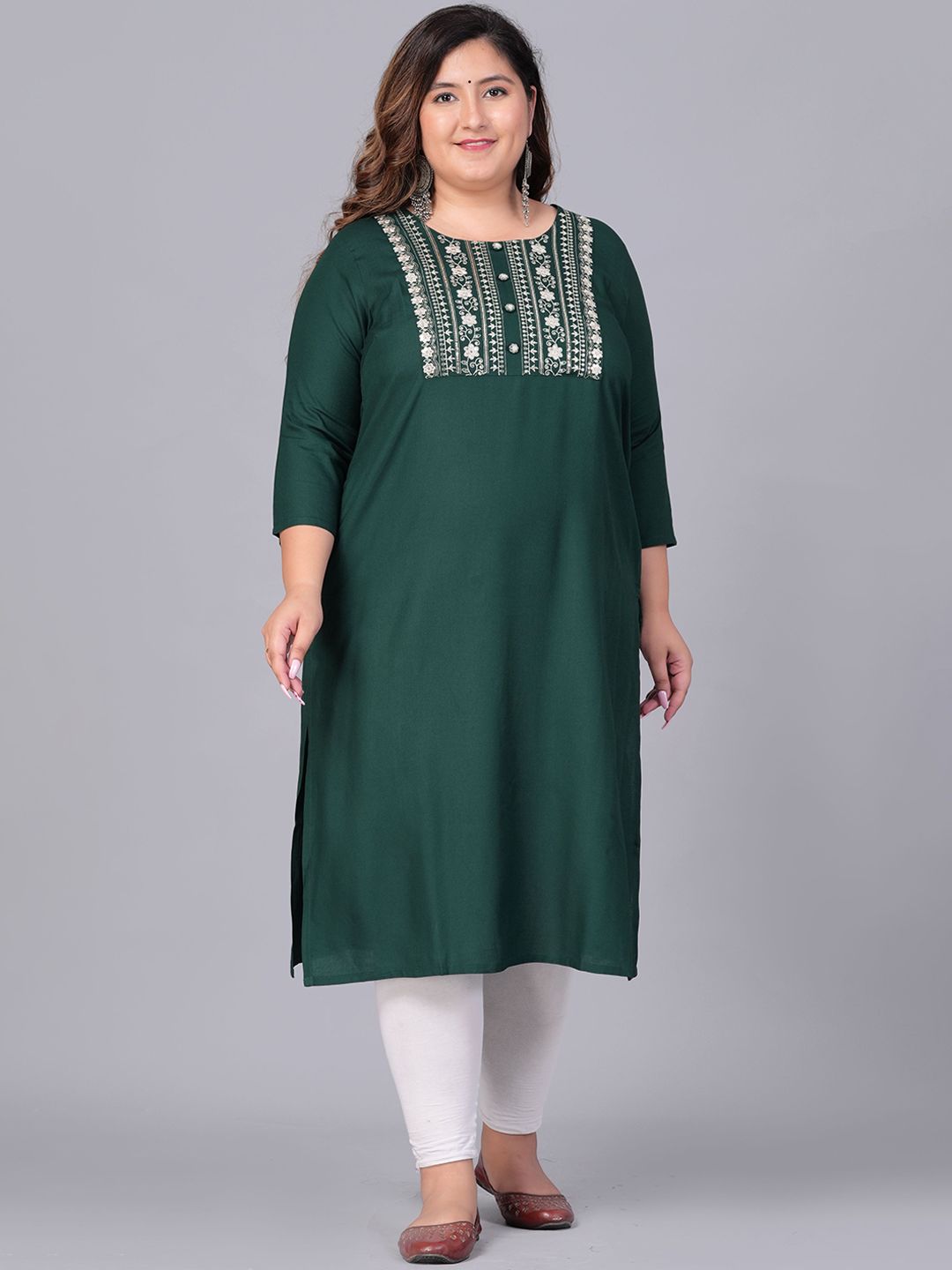 Sztori Women Thread Work Kurta - Distacart