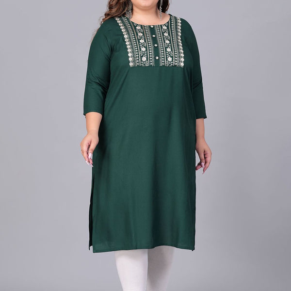 Sztori Women Thread Work Kurta - Distacart