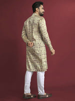 Thumbnail for Anaita Multicolour Printed Pure Silk Straight Kurta - Distacart