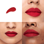 Thumbnail for LoveChild By Masaba Gupta Rani Transfer-proof Blue Toned Red Liquid Lipstick - Distacart