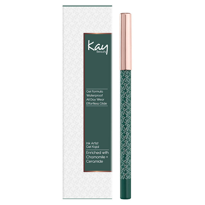 Kay Beauty Gel Eye Pencil - Green - Distacart