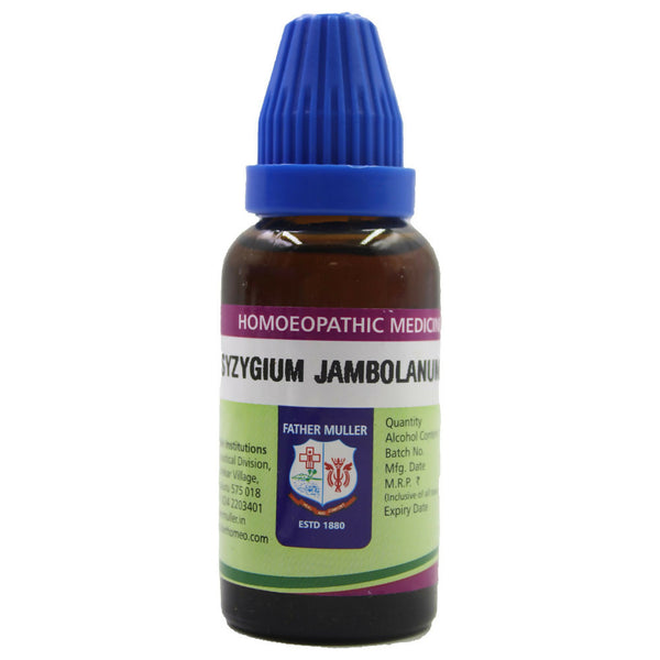 Father Muller Syzygium Jambolanum Mother Tincture Q - Distacart