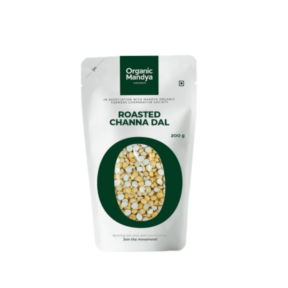 Organic Mandya Roasted Channa Dal - Distacart