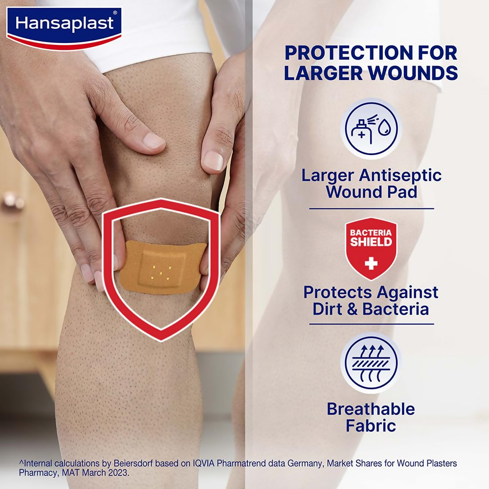 Hansaplast Antiseptic Jumbo Bandage - Distacart