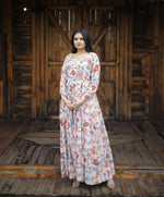 Thumbnail for Aastha Fashion Women's Multicolor Georgette Digital Printed Anarkali Dress - Distacart