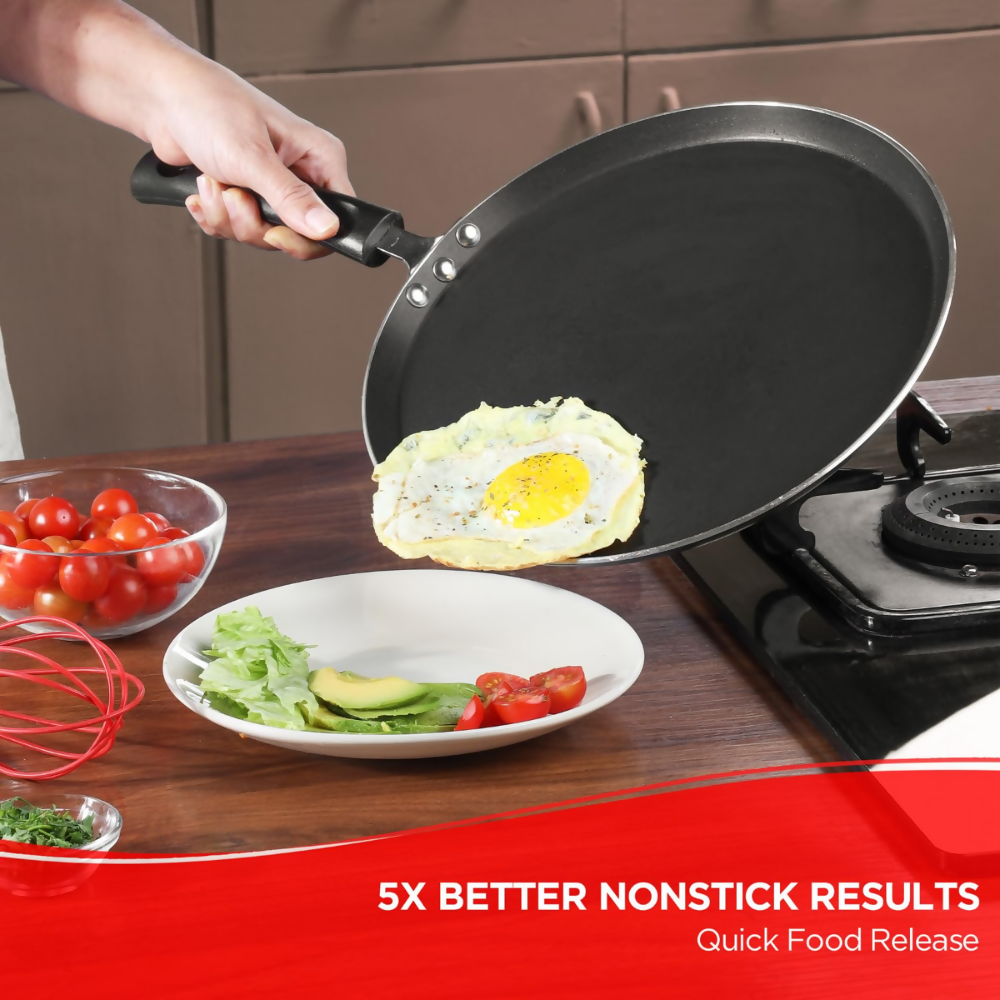 Vinod Zest Aluminium Non Stick Dosa Omni Tawa - Dista