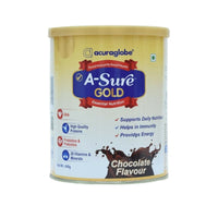 Thumbnail for Acuraglobe A-Sure Gold Powder - Chocolate Flavor - Distacart