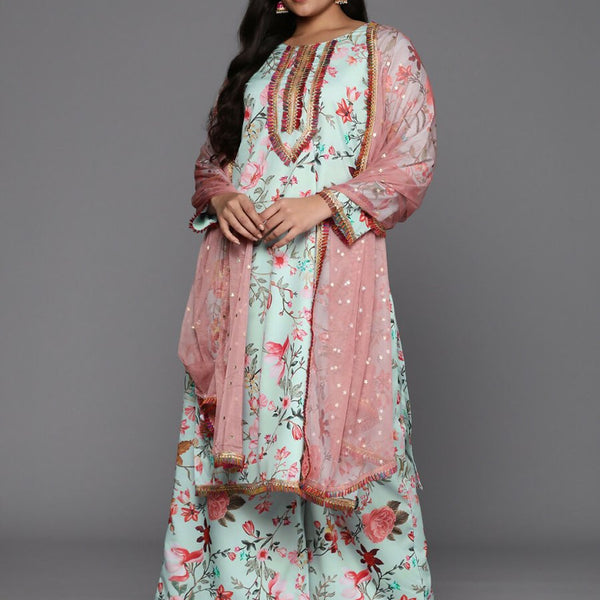 Ahalyaa Women's Traditional wear Kurta Set - Multi Color - Distacart