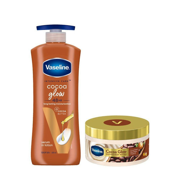 Vaseline Coco Body Lotion + Body Butter Combo - Distacart