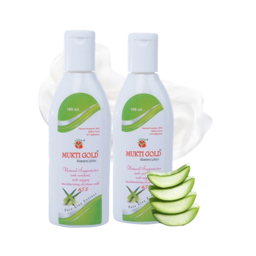 Axiom Mukti Gold Aloevera Lotion - Distacart