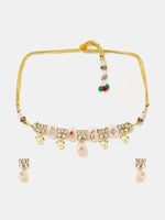 Thumbnail for Ruby Raang Gulnaar Necklace And Earrings Set - Distacart