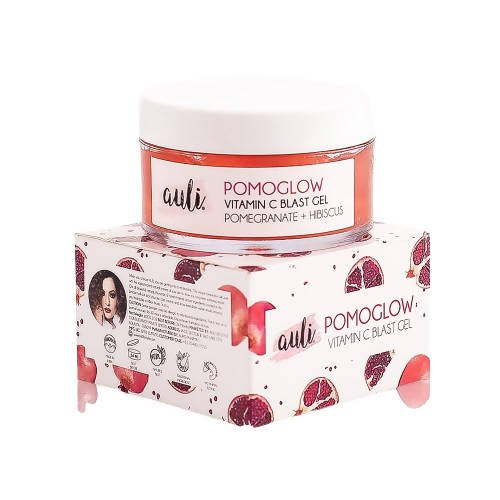 Auli Pomoglow Vitamin C Blast Face Gel - Distacart