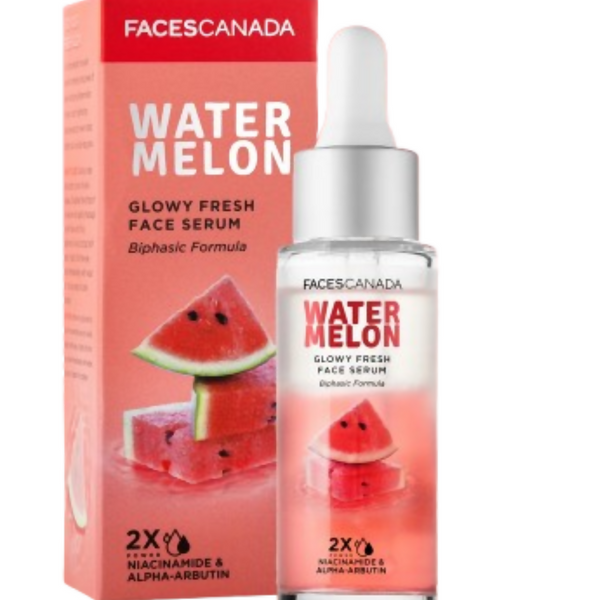 Faces Canada Water Melon Glowy Fresh Face Serum - Distacart