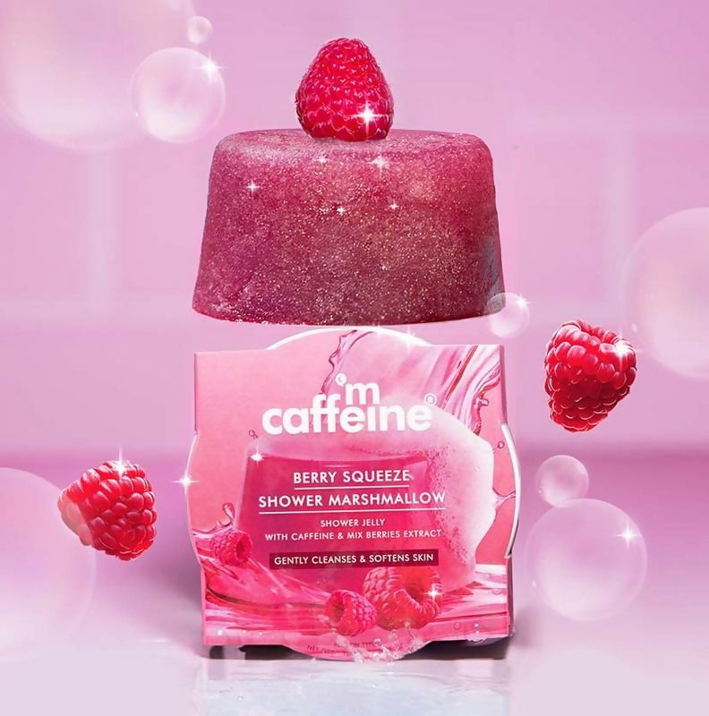 mCaffeine Berry Squeeze Shower Marshmallow Shower Jelly - Distacart