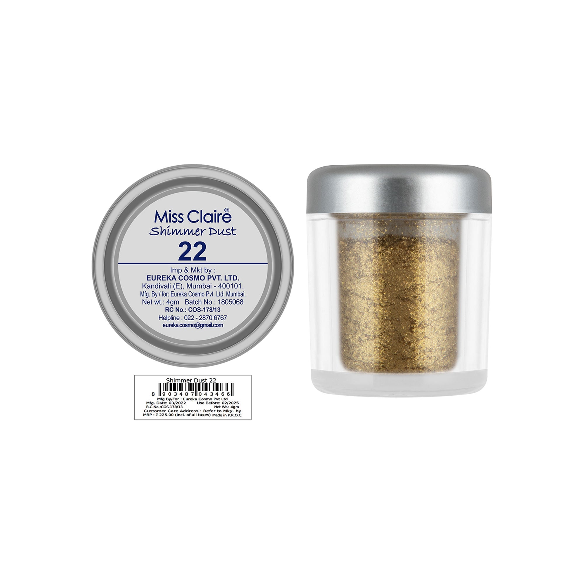 Miss Claire Shimmer Dust - 22