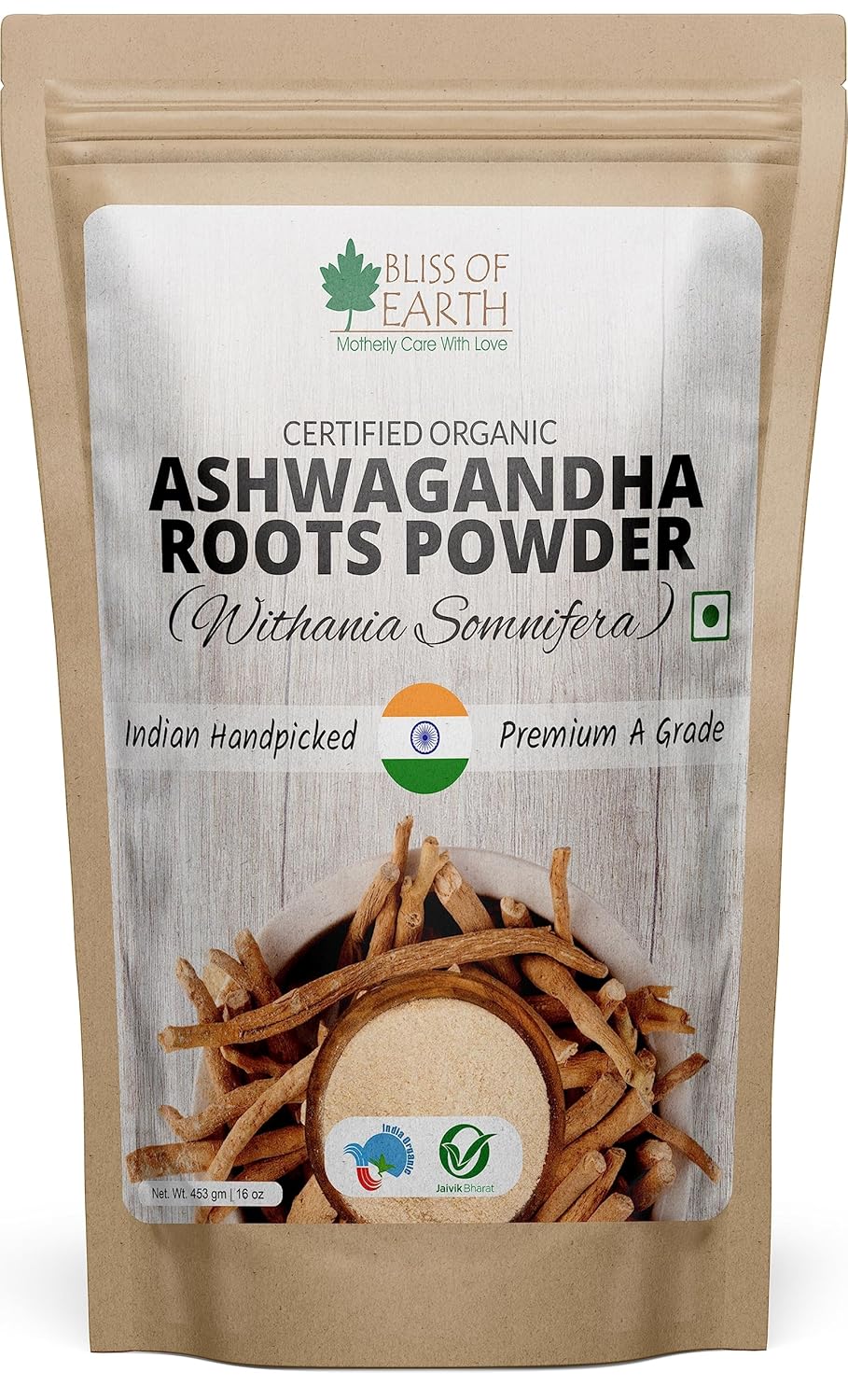 Bliss of Earth Ashwagandha Root Powder - Distacart
